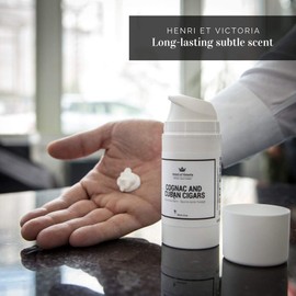 HENRI ET VICTORIA After Shave Balm for Men | Post Shave Balm - | Made by Skilled Artisans | Prevents and Cures Razor Burns | 3,4 oz