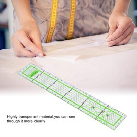 5 x 30 cm Transparent Quilting Ruler DIY Sewing Tool for Designing, Layouts, Quilting
