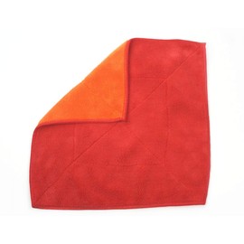 Kochblume| Microfasertuch 30 x 30cm Rot/Orange