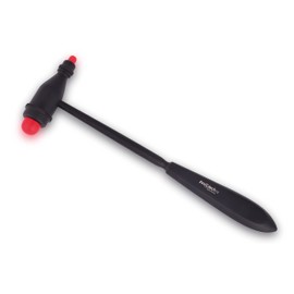 Innotech Tromner Neurological Reflex Hammer for Skin Reflexes and Surface Reactions (Black/Red)
