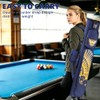 AMAZCHAT 5X3 Pool Cue Case for 3B5S,Detachable Adjustable Dual Shoulder
