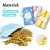 SCENTORINI Scented Sachets, Linen, Lavender, Cotton, Vanilla, 4 Fragrance for