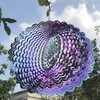 TFANUO Stainless Steel Wind Chime 3D Hanging Wind Spinner 25