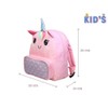 Bagtrotter 3D Unicorn Backpack Kids Pink