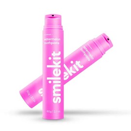 Smilekit® Flavoured Toothpaste | Whitening Toothpaste |11 Explosive Flavours | Dentist Approved | Sugar Free (One Size, Watermelon)