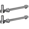 Insaga M16x 10'' J-Bolt Gate Hinge, 304 Stainless Steel J-Bolt