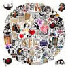 100 PCS Classical Music Stickers, Vinyl Decorative Decals with Musical