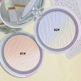 KARLOR Compact Powder Palette mattierend Fixierpuder Farbkorrektur Fixing powder Gesicht Makeup Finishing Puder Kompakt Leicht für Ölkontrolle Anti-Glanz Fixierungen