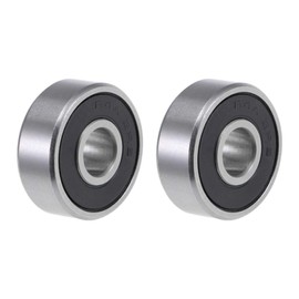 uxcell R4A-2RS Deep Groove Ball Bearing 1/4-inchx3/4-inchx9/32-inch Sealed Z2 Lever Bearings 2pcs