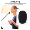 SUPVOX 5pcs Sponge Microphone Protectors Breathable Windscreens for Gooseneck Microphones