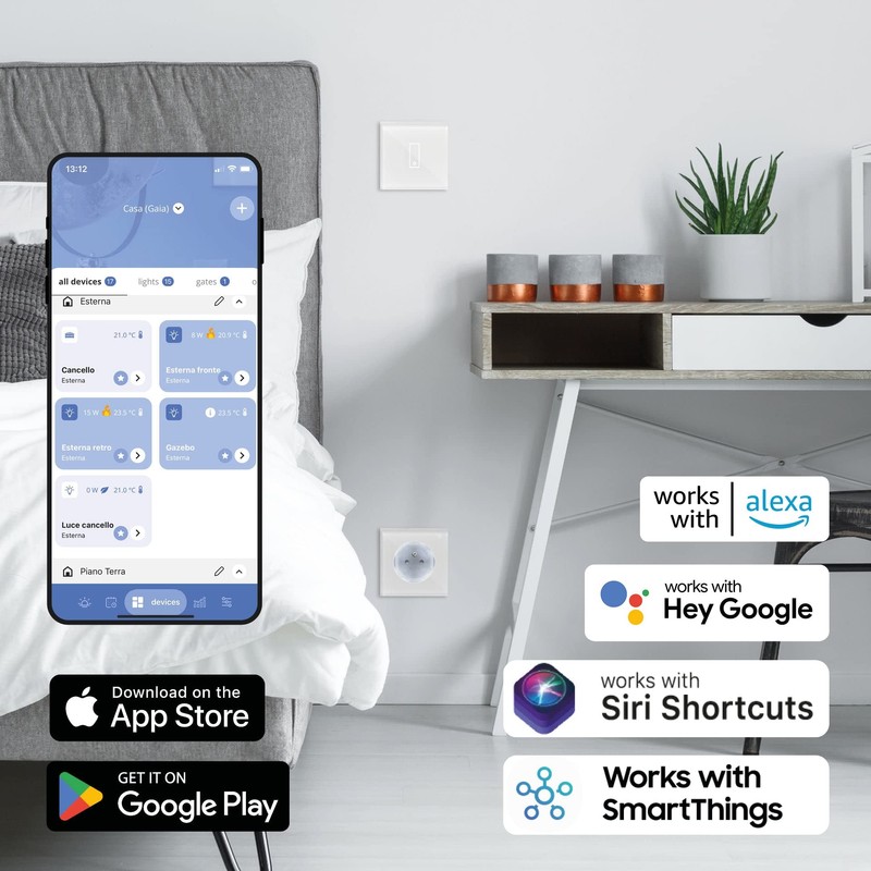 iotty E2S PLUS Smart Wi-Fi Switch for blinds and shutters,