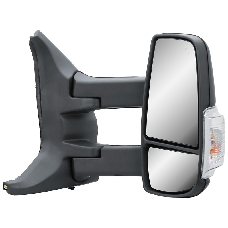Passenger Right Side Mirror Long Arm Power Mirror and Heated