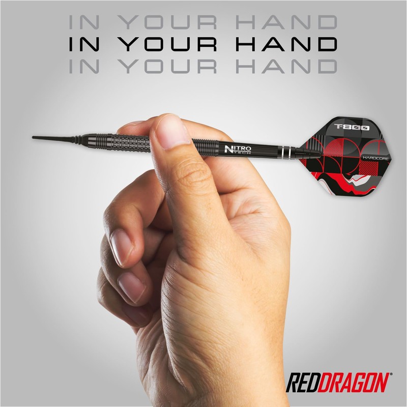 RED DRAGON Darts - T-800-90% Tungsten - 18g Barrel /