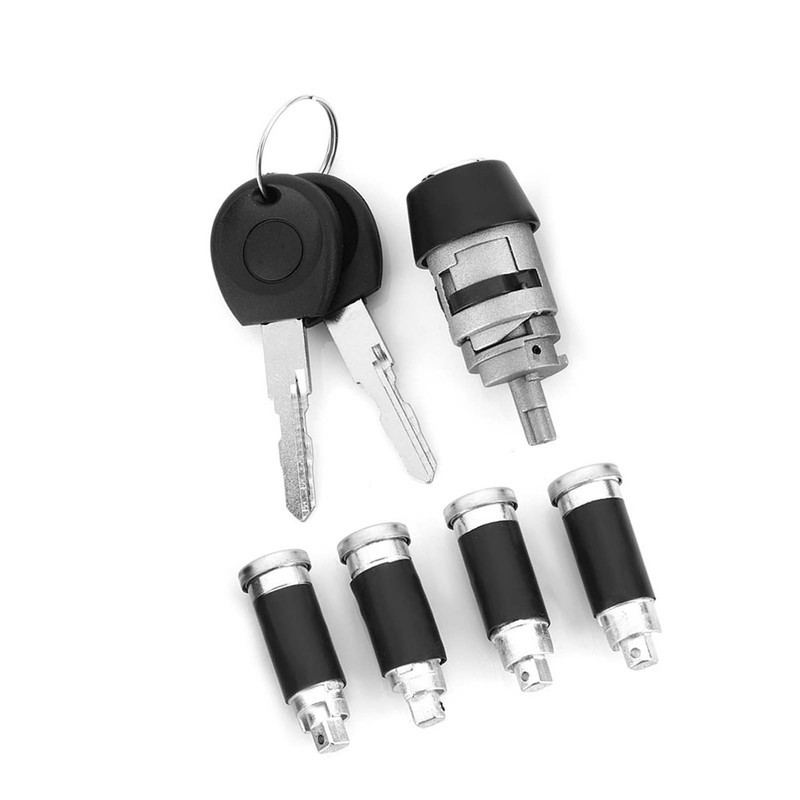 Ignition Lock Cylinder &amp; Key Fit for Transporter T4 Caravelle