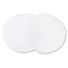 Jumbo Clear Fan Cover Set of 2 for Concerts, Lives,
