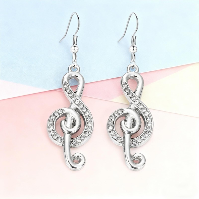 WCRAZYE Music Note Jewelry Sets for Women Minimalist Musical Symbols