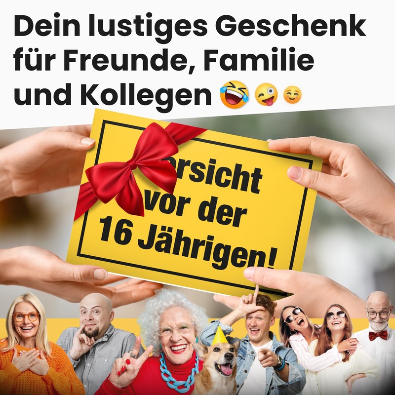DankeDir! 16th Birthday Girl Gift Idea: 'Beware of the 16