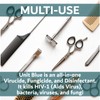 Unit Blue Barber Germicidal Disinfectant Concentrate for Barbers, Anti-Rust Formula,