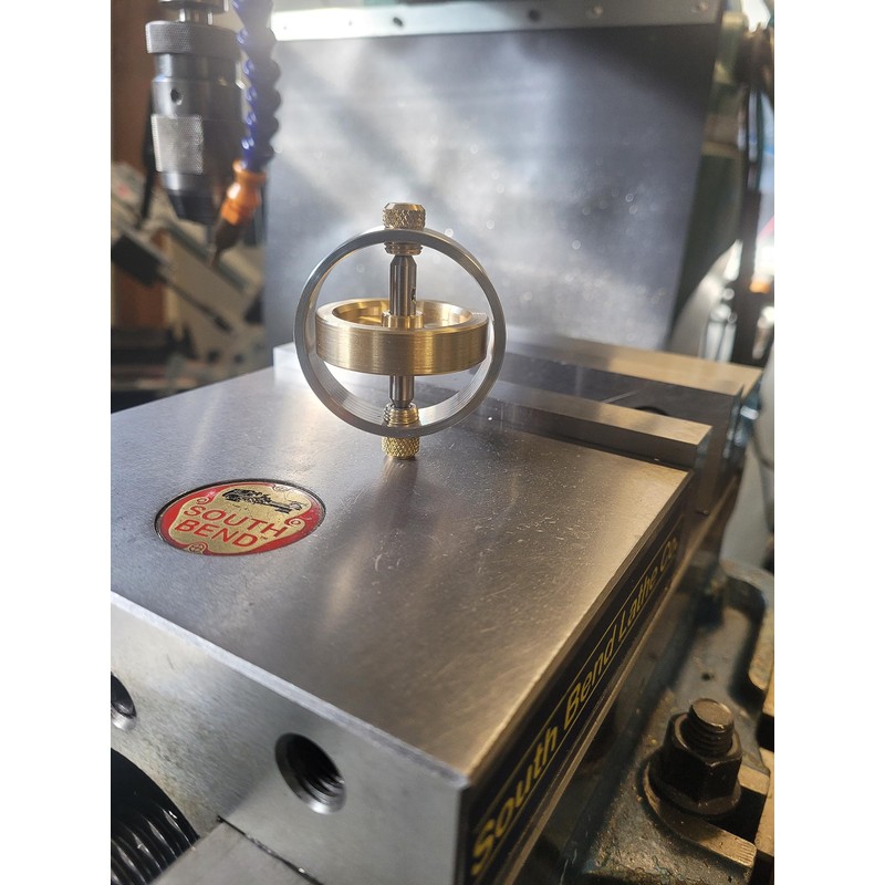 GYROSCOPE - HAND MACHINED IN THE USA