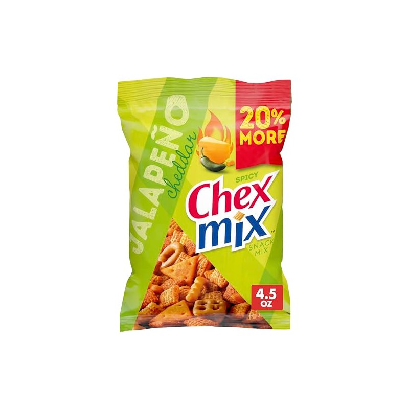 Chex Mix Spicy Jalapeno Cheddar Snack Mix, 4.5 OZ