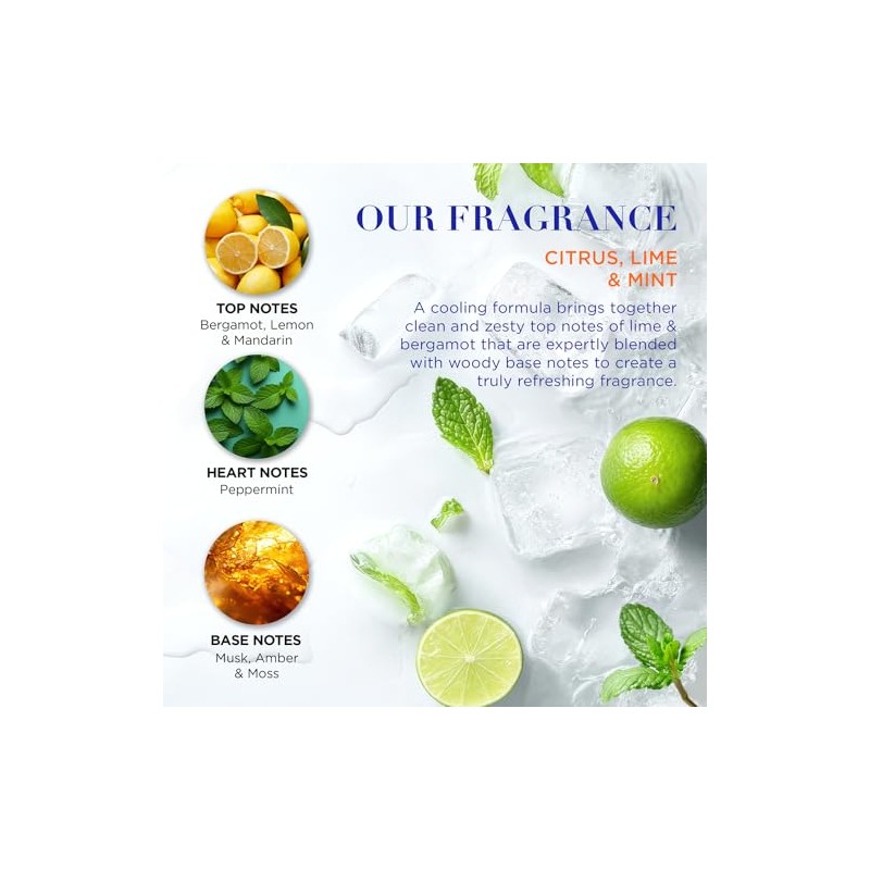 Baylis & Harding Citrus, Lime & Mint Men's Refreshing Essentials