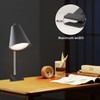 LED Clip on Desk Lamp with 1 USB Charging Port,