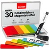 GAUDER Magnetic Strips Writeable | Magnetic Signs for Writing on