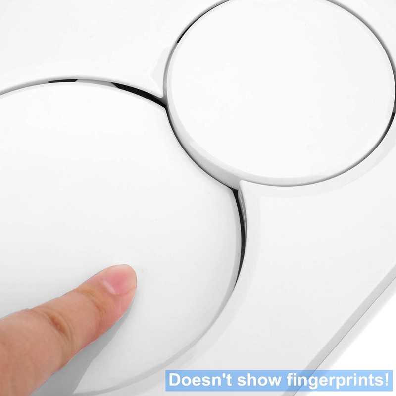 Dual Flush Actuator Plate Front Actuation Compatible with Geberit 115.770.11.5