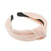 Women's Luxury Retro Boho White Edged Chiffon Knot Headband Alice