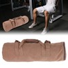 Adjustable Fitness Sandbags Canvas WeightBearing Training Bag for Garden Training(Khaki