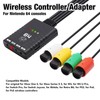 Wireless Controller Adapter for, Bluetooths Controller with LED Indicator for
