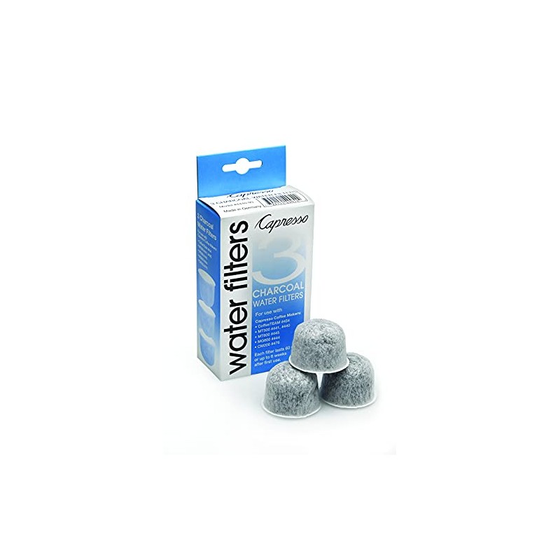 Capresso Charcoal Water Filters, 3 Count (Pack of 1)