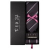 TIE G Stripe Plaid Mens Ties Set in Black Gift