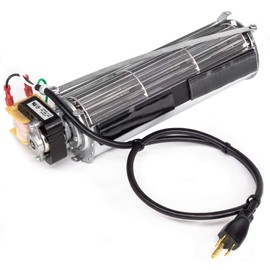 FireplaceBlowersOnline FK12 Fireplace Blower Kit for Majestic, Martin, Monessen, Northern Flame, Temco, Vermont Castings, CFM, Rotom HB-RB12 | Ball Bearing, Quiet, High Air Flow, Energy Efficient