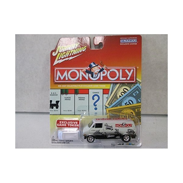Johnny Lightning Monopoly 1977 Dodge Van 1:64 by Playing Mantis