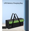Lipo Battery Safe Bag Large Capatity Fireproof Bag for Ebike