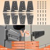 Door Hinge Kit Exterior Accessories Fits for Jeep Wrangler JK