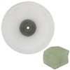 White Close Stitched Polishing Buffing Mop 8" x 1" 2
