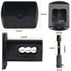 Plastic Trailer Hitch Cover, 2" Inch 50mm Tow Hitch Receivers