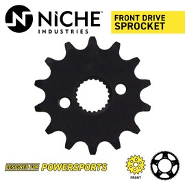 NICHE 420 Pitch 14 Tooth Front Drive Sprocket for 2000-2016 Honda CRF50F XR50R 23800-GEL-700 23800-GEL-A80
