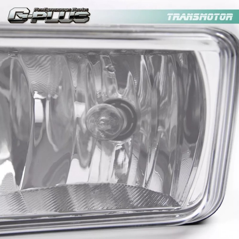 transmotor2013 Fit 2007-2015 Chevy Silverado 1500 2500 Front Bumper Fog