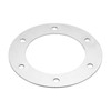 PATIKIL 4" (102mm) ID Duct Connector Flange, Stainless Steel Flat