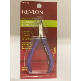REVLON Quarter Jaw Cushion Grip Cuticle Nipper