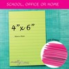 Lined Sticky Notes, 4 x 6 inches, 100 Sheets per