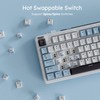 iLovBee B98 Creamy Keyboard with Number Pad, Wireless Mechanical Gaming