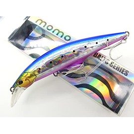 momolures - Tide Control Minnow 95 120 lip in belly system for Bass, Seabass, Salmon lure fishing. (120mm - HIRAME IWASHI)