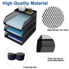 Natwind 3-Tier Desk Organizer,Desk Accessories, Stackable Paper Tray, Metal Mesh