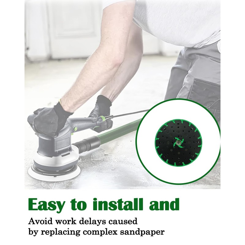 202463 Hard Sanding Pad 150mm Fit for Festool RO 150