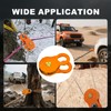 DING.PAI ATV/UTV Winch Snatch Block - Heavy Duty 24000LBS (12T)