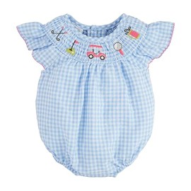 Mud Pie Children's Smocked Golf Bubble; 3-6M